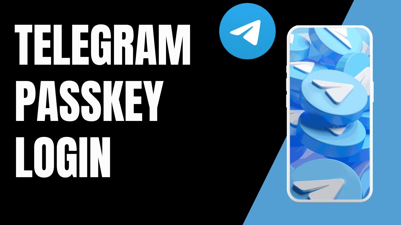 How To Use Telegram Passkey Login on iPhone !