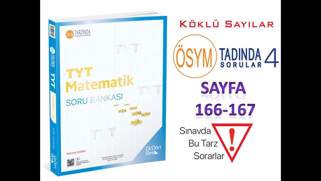 KÖKLÜ SAYILAR ÖSYM TADINDA 4  (345 TYT MATEMATİK 2025)