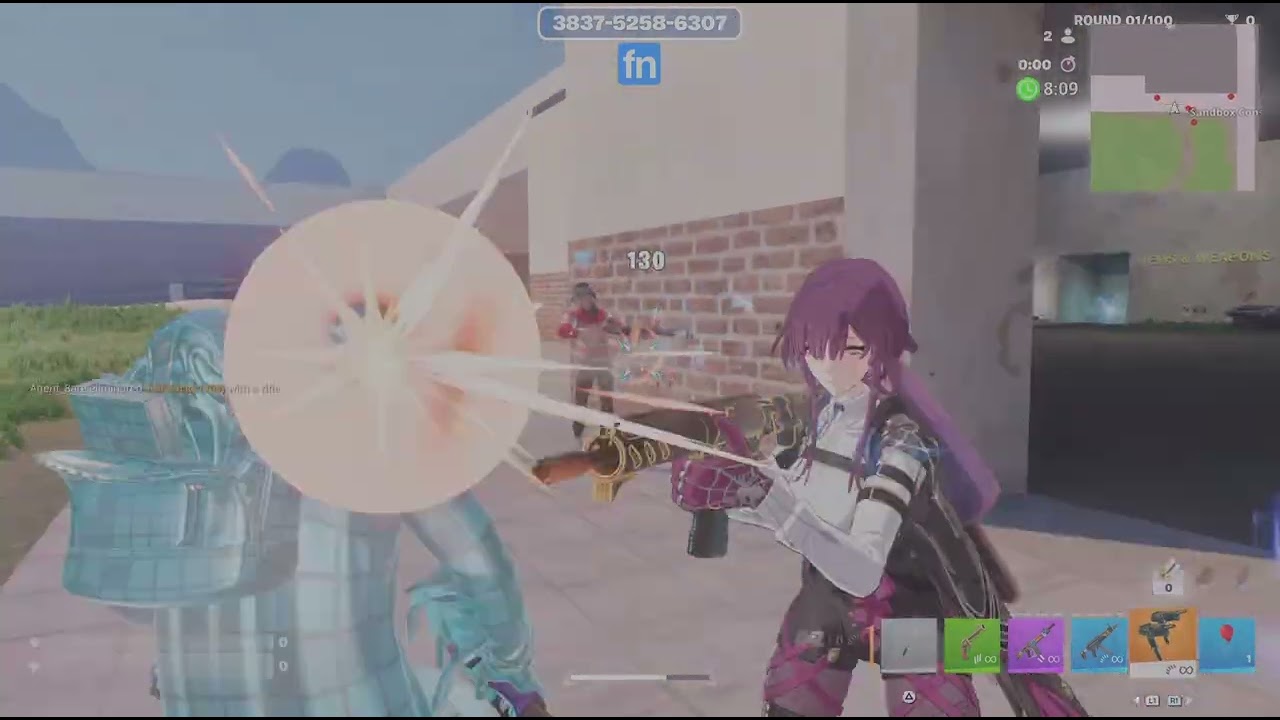 Fortnite Fn mod with my funny Cousin!