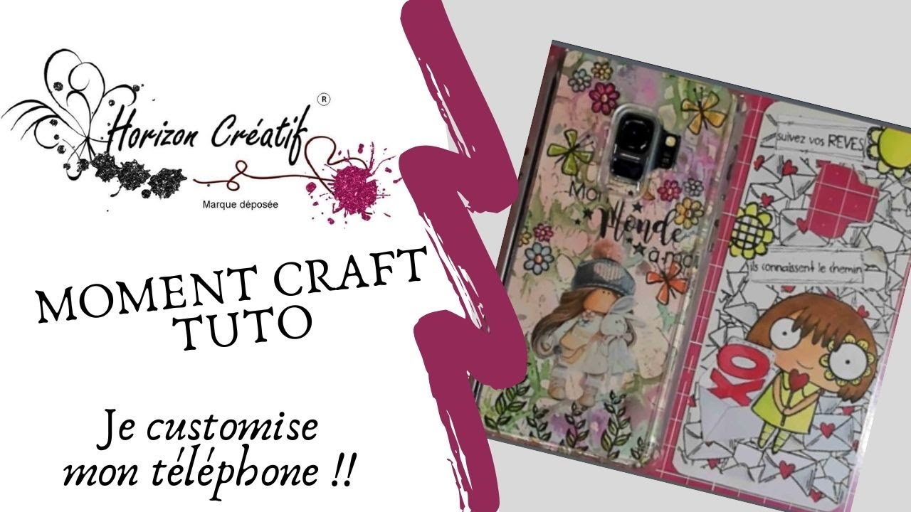 [MOMENT CRAFT/TUTO] Je customise ma coque de téléphone 