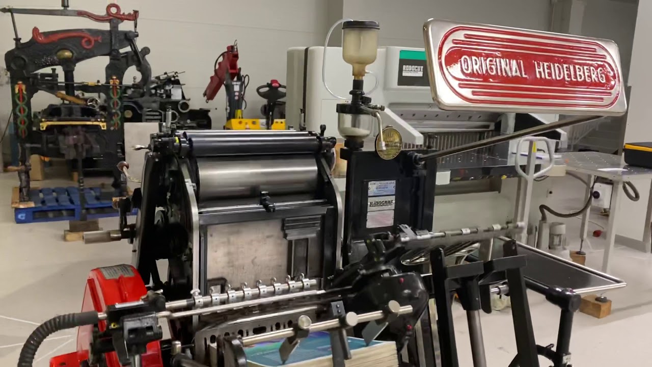 Heidelberg OHT Letterpress „windmill”