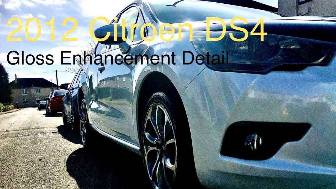 2012 Citroen DS4 | exterior detail | gloss enhancement detail | polishing making a white car shine