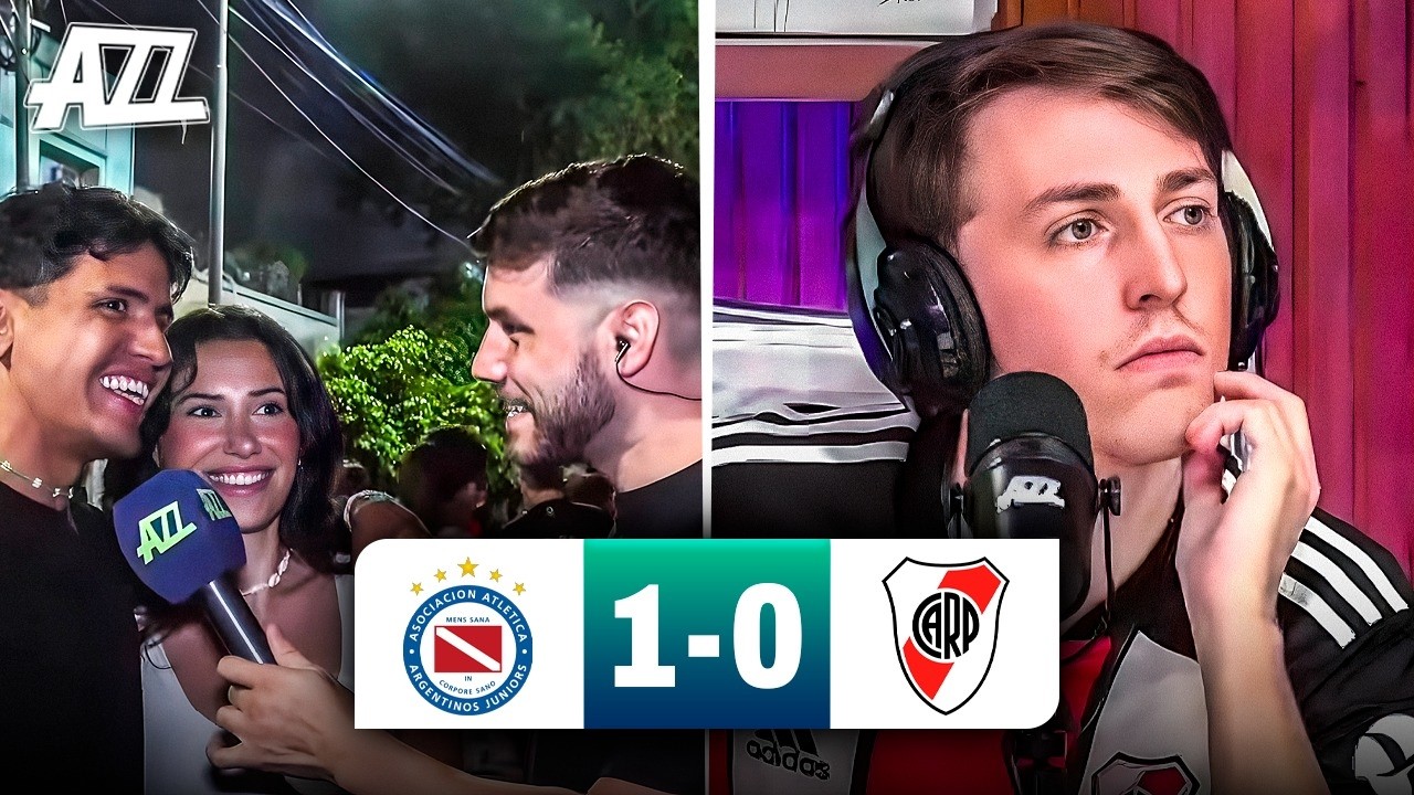 ARGENTINOS JUNIORS VS RIVER EN VIVO / FECHA 5 TORNEO APERTURA POR AZZ