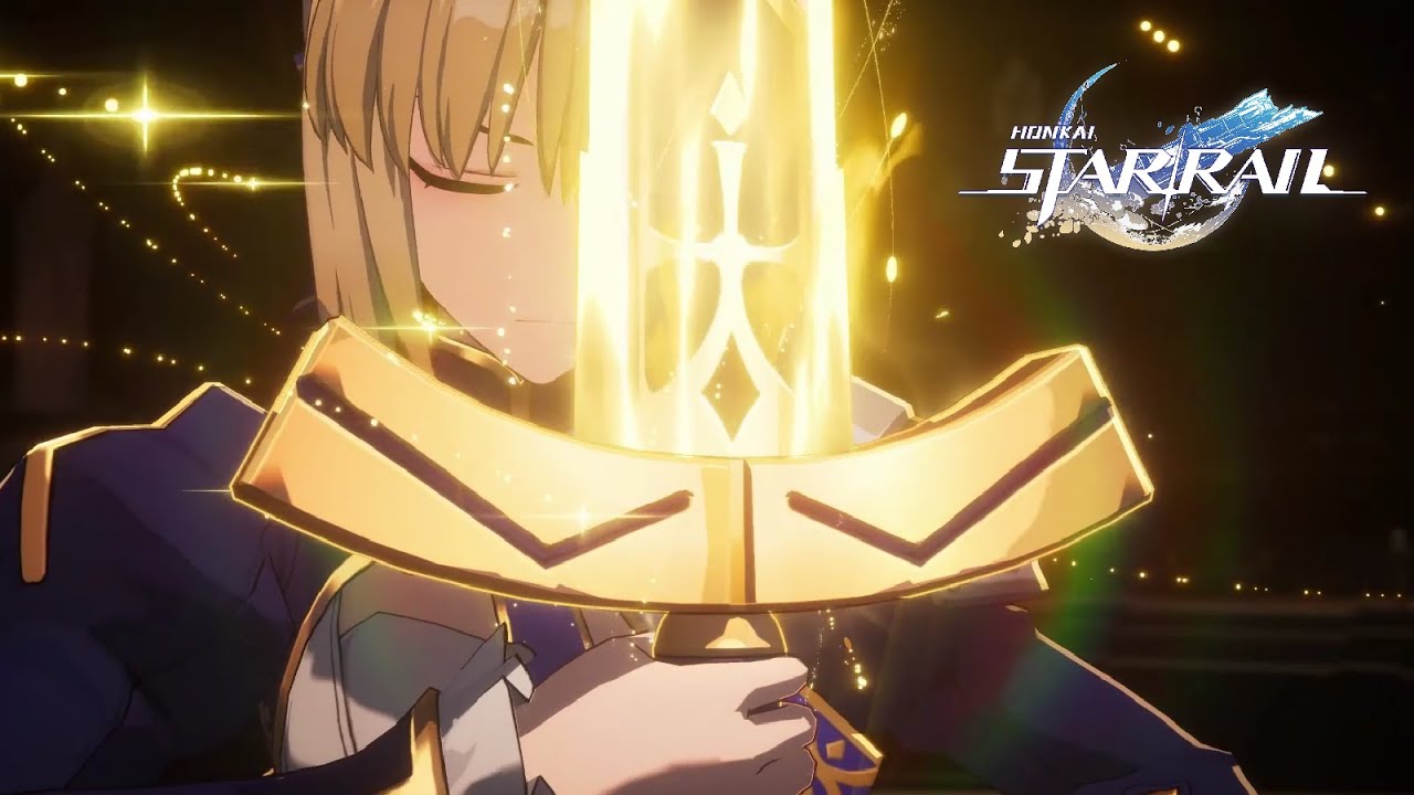 Saber Excalibur: Animated Cutscene, (Honkai Star Rail)