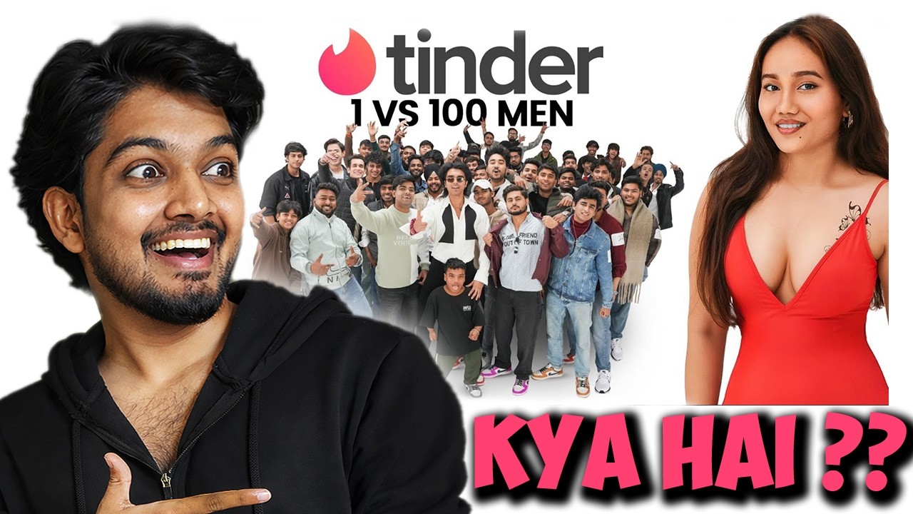 Tinder in Real Life | 1 vs 100 | Roast | @nowenoroast