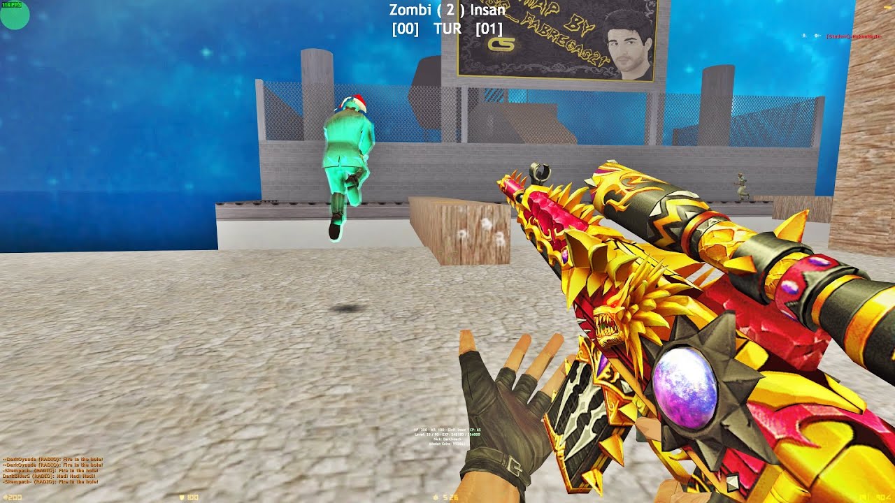 Counter-Strike: Zombie Escape Mod - ze_Parkour_Fabi | Dark Professional [4K]