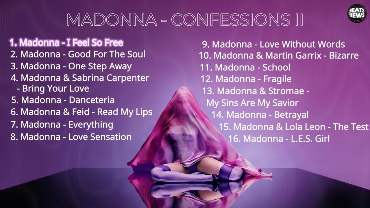 Madonna - Confessions II (Full Album) / Bring Your Love, School, Danceteria
