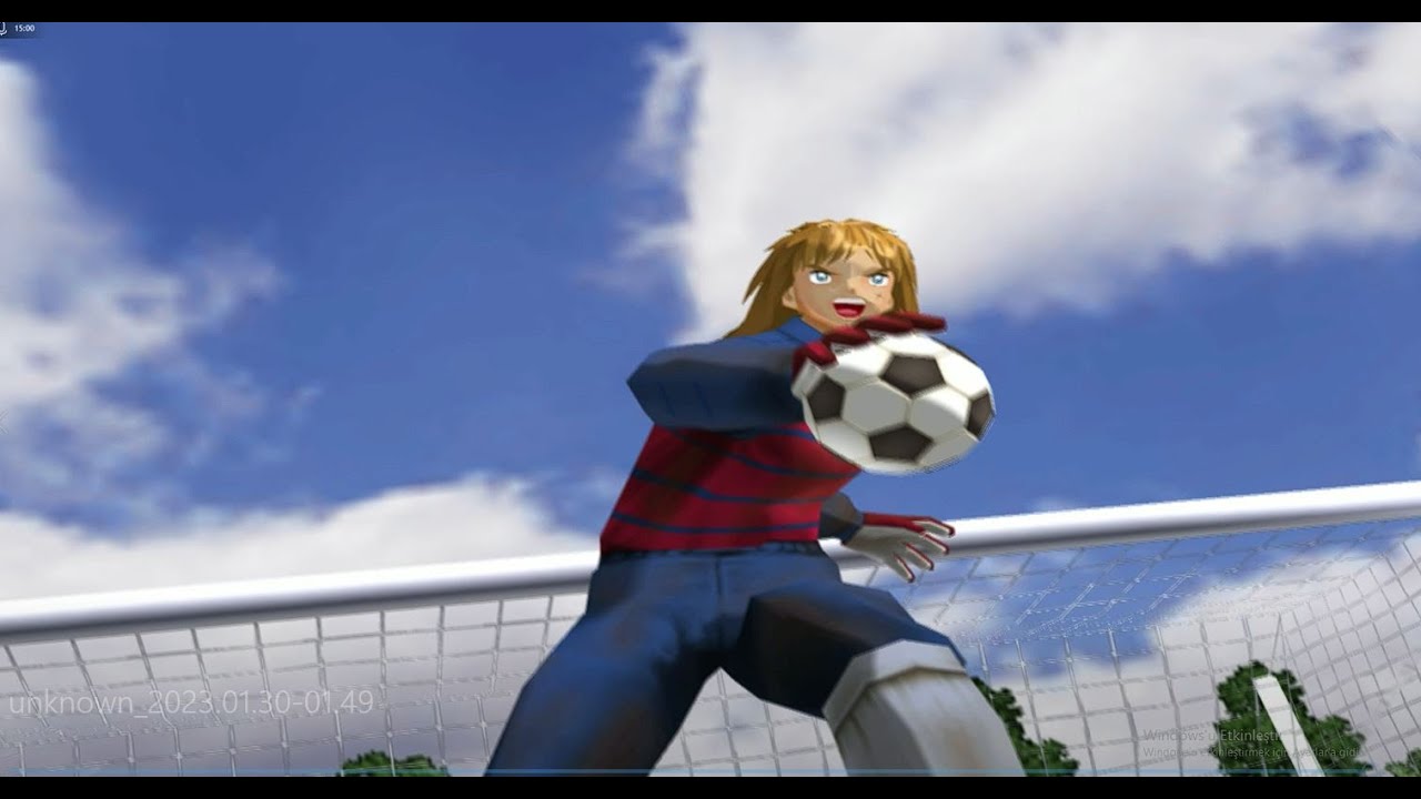 CAPTAİN TSUBASA PS2 CHALLANGE  ALMANYA  VS JAPAN  - COK FENA AĞLARI YIRTTIK