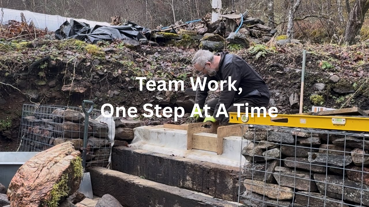 Team Work, One Step At A Time 