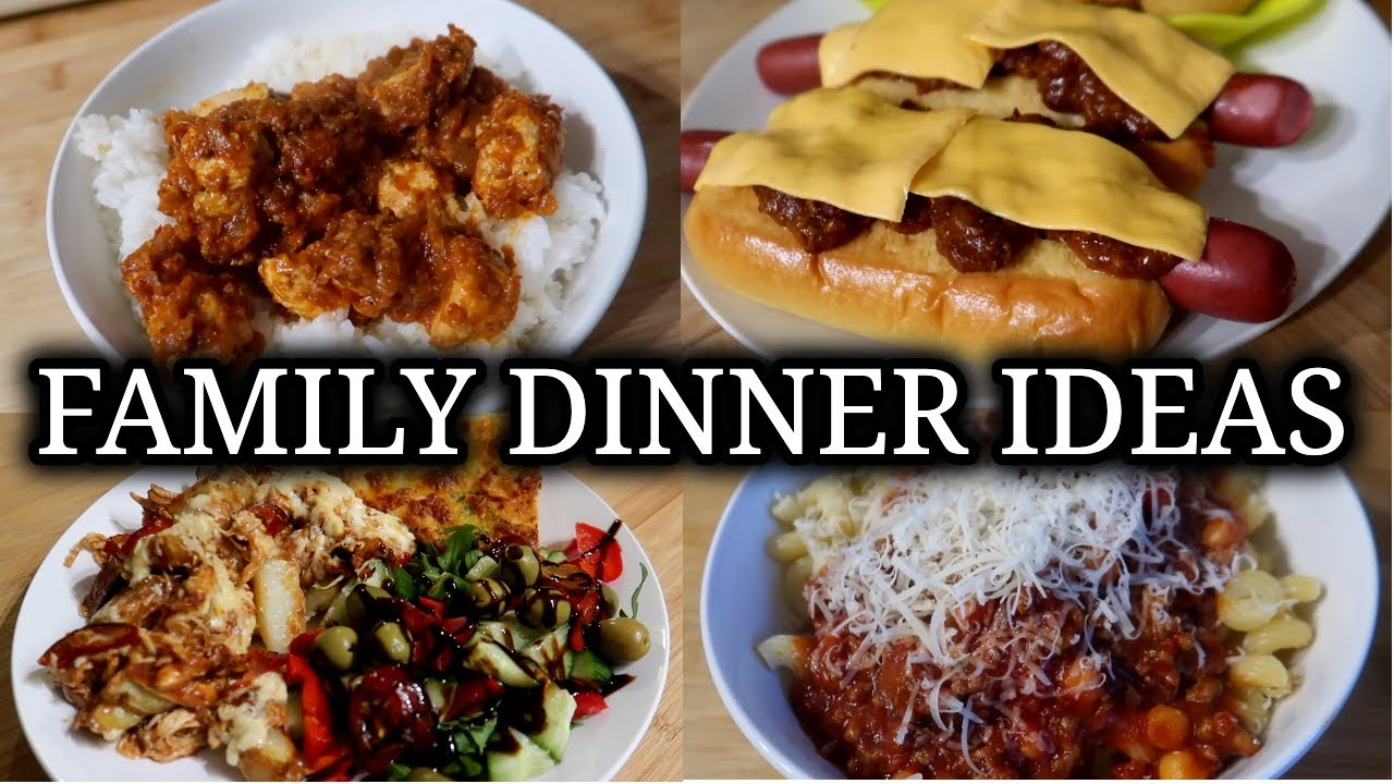 EASY FAMILY DINNER IDEAS ~ MEALS OF THE WEEK  💙