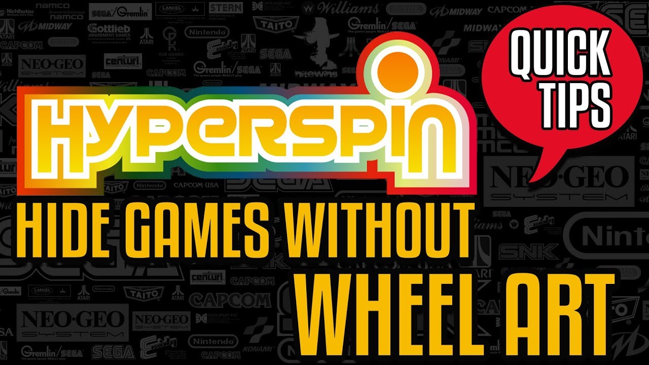 HYPERSPIN QUICK TIPS: Hide Games Without Wheel Art