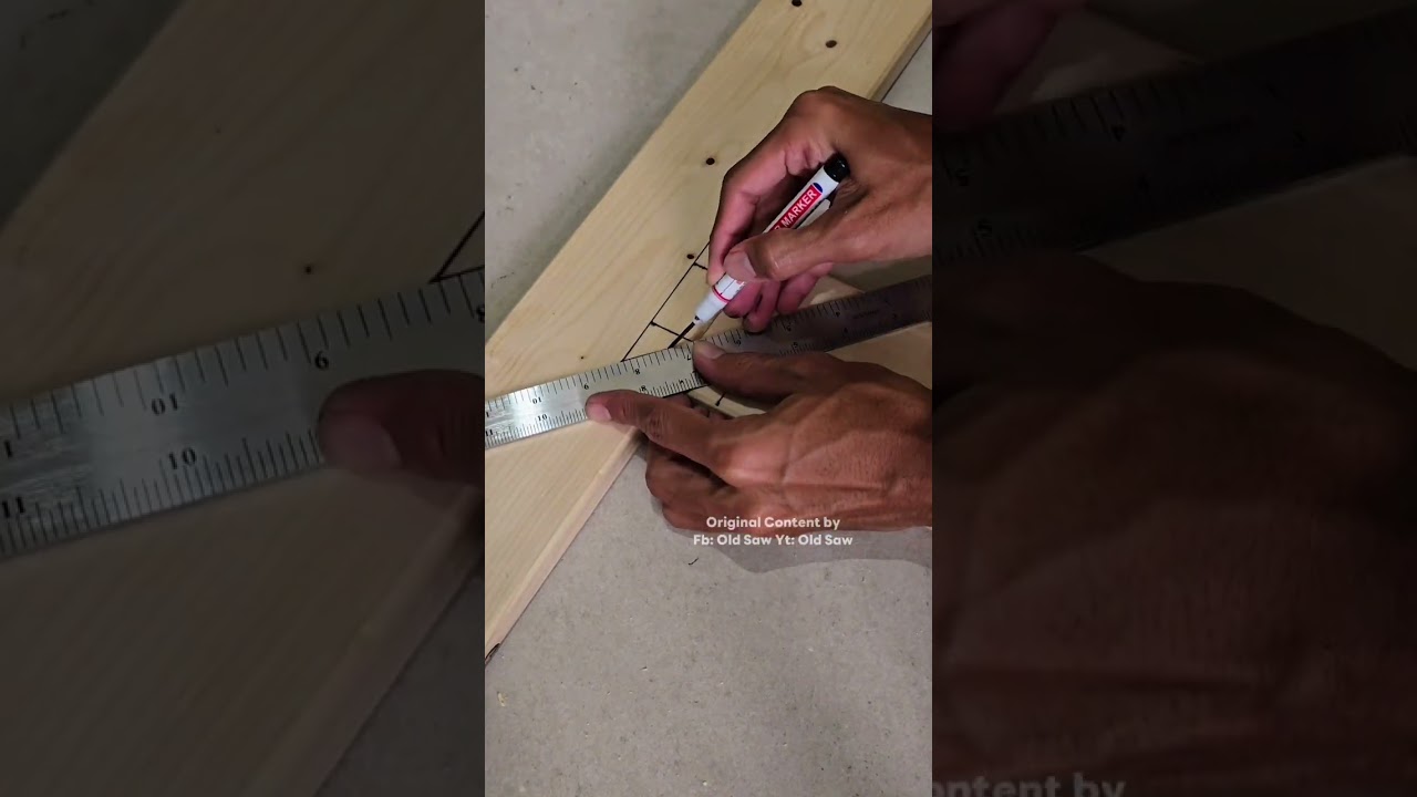 The most famous Japanese carpenter's joint trick on the internet. #woodworking