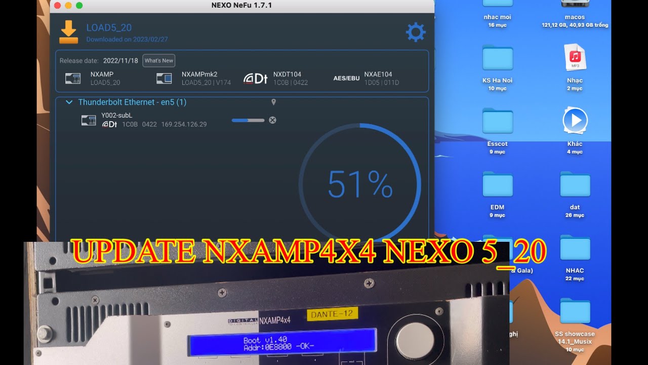UPDATE AMPLY NEXO 4x4