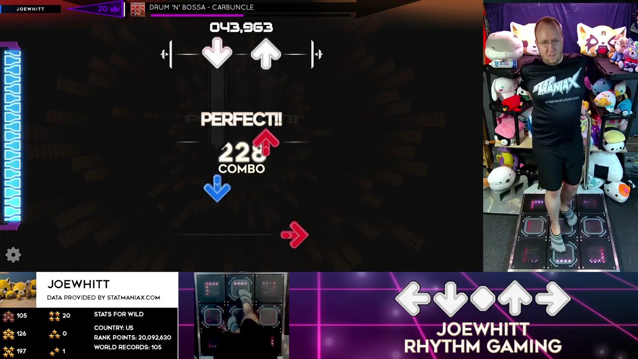 (StepmaniaX) Drum 'N' Bossa Wild-20 [99.931%]