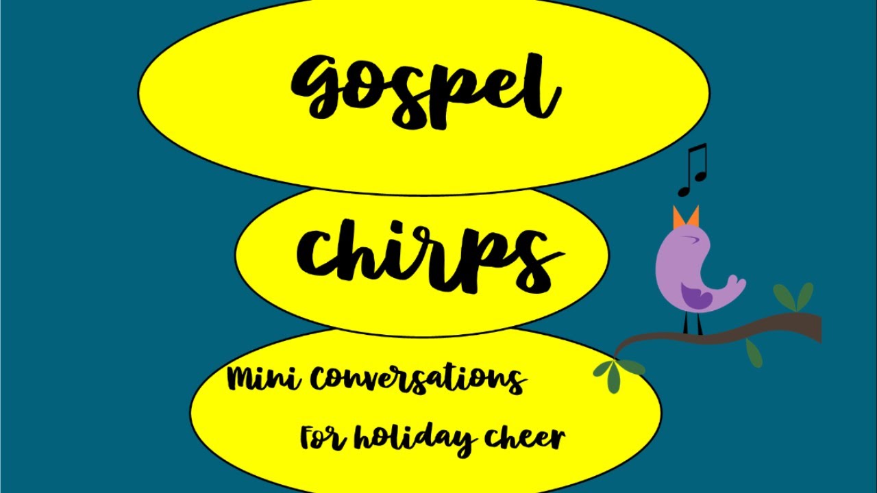 Gospel Conversation Minis Jan 12 Luke 3:15-17, 21-22