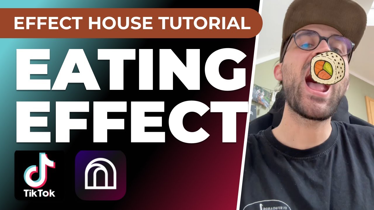 Ешьте падающие предметы — Eating Effect! — Обучающие материалы Effect House