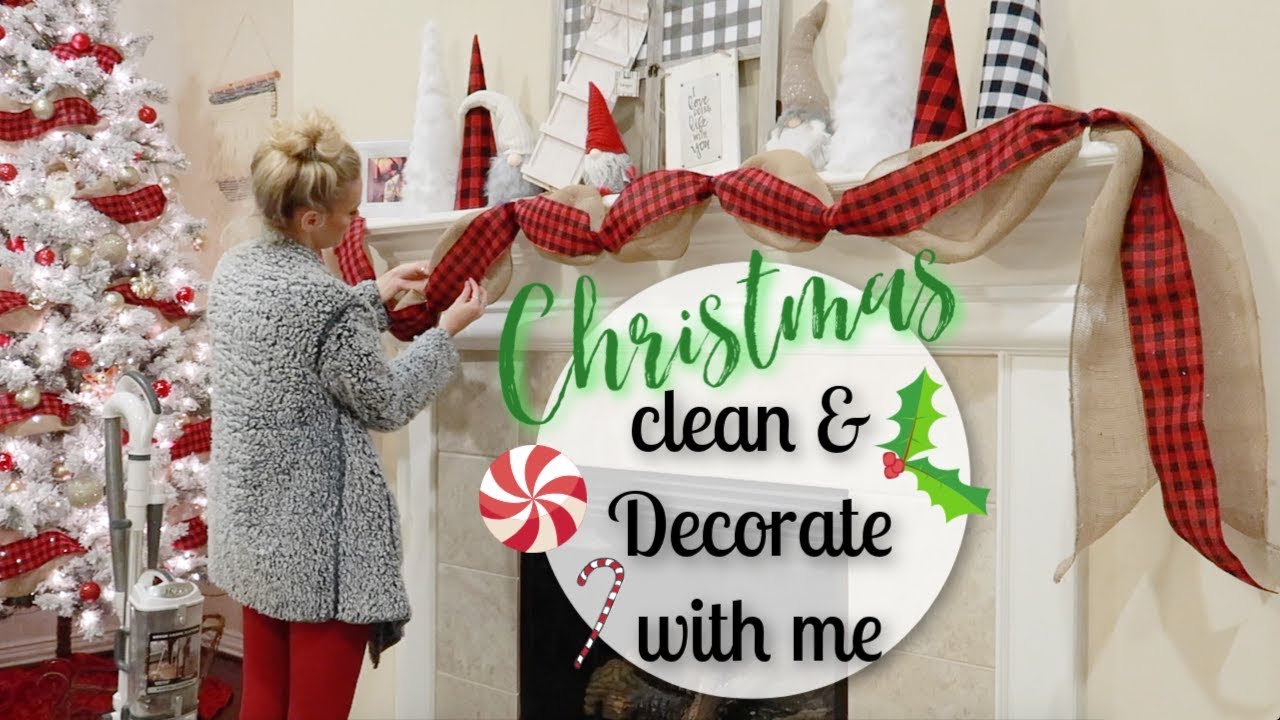 NEW! CHRISTMAS DECOR HAUL//DECORATE WITH ME FOR CHRISTMAS 2018//CLEAN WITH ME