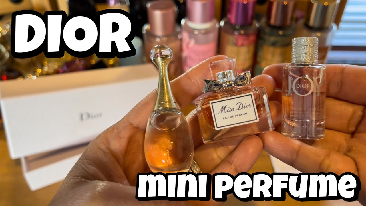 Christian Dior Mini Perfumes VIP Gift Set | Miss Dior J&rsquo;Adore Joy EDP