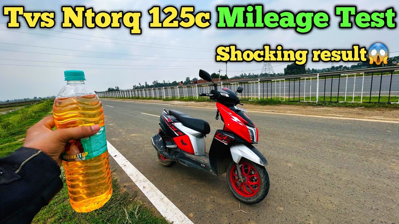 Tvs Ntorq Mileage Test 2023 model| shocking result😱|