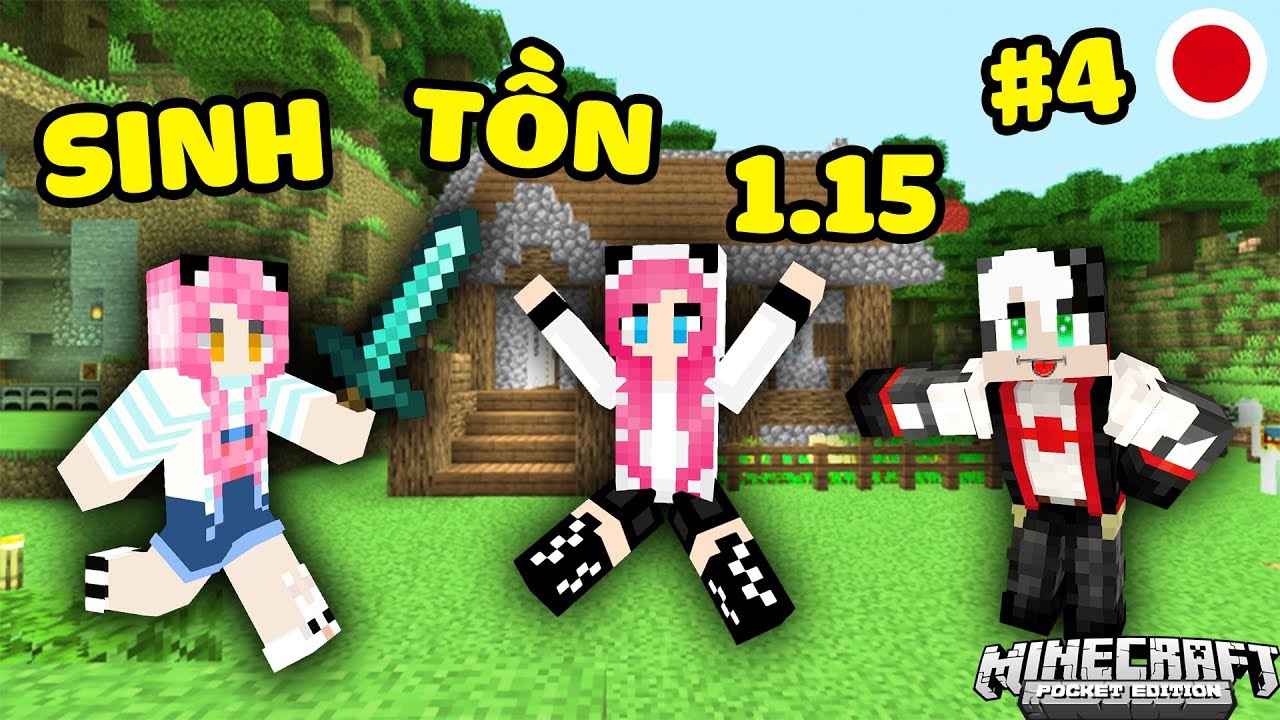 REDHOOD VÀ MỀU THỬ THÁCH SINH TỒN TRONG MINECRAFT 1.15 TẬP 4:REDHOOD TROLL CHỊ PANDA BẰNG TIÊU NGỌC