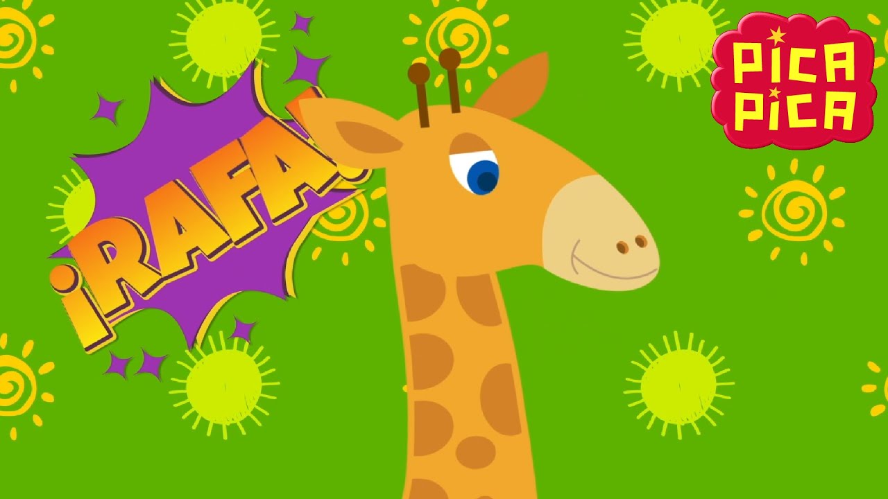 Pica-Pica - La Jirafa Rafa🦒 (Videoclip Oficial)