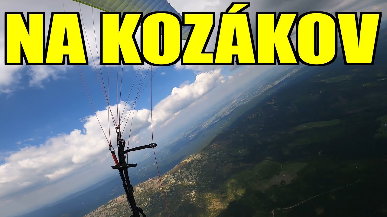 Paragliding Černá hora - 51 km přes Zásadu na Kozákov (19.6.2021)