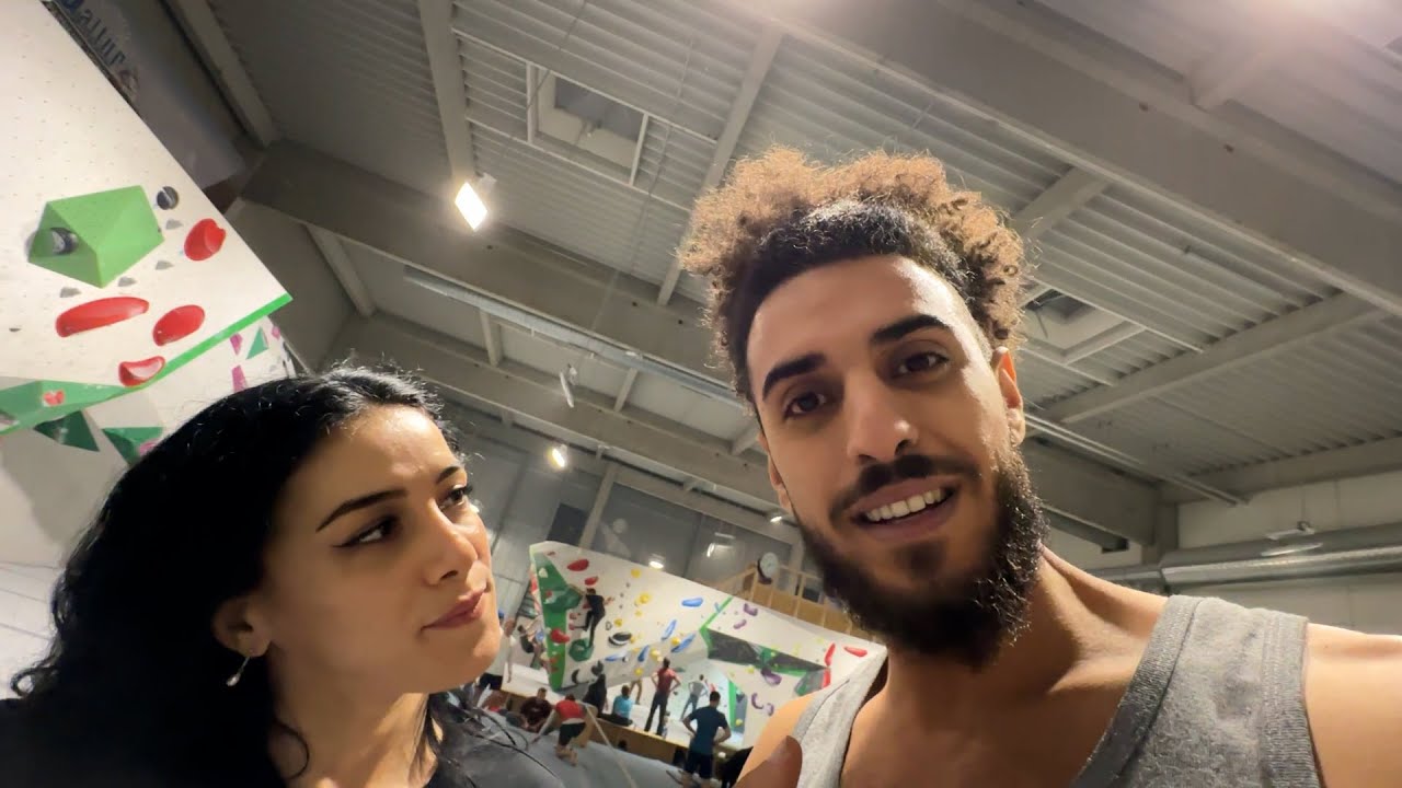 مشيت نتسلق مع المدام