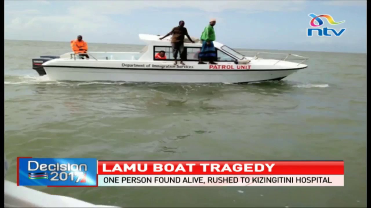 One person from the Lamu boat tragedy found alive
