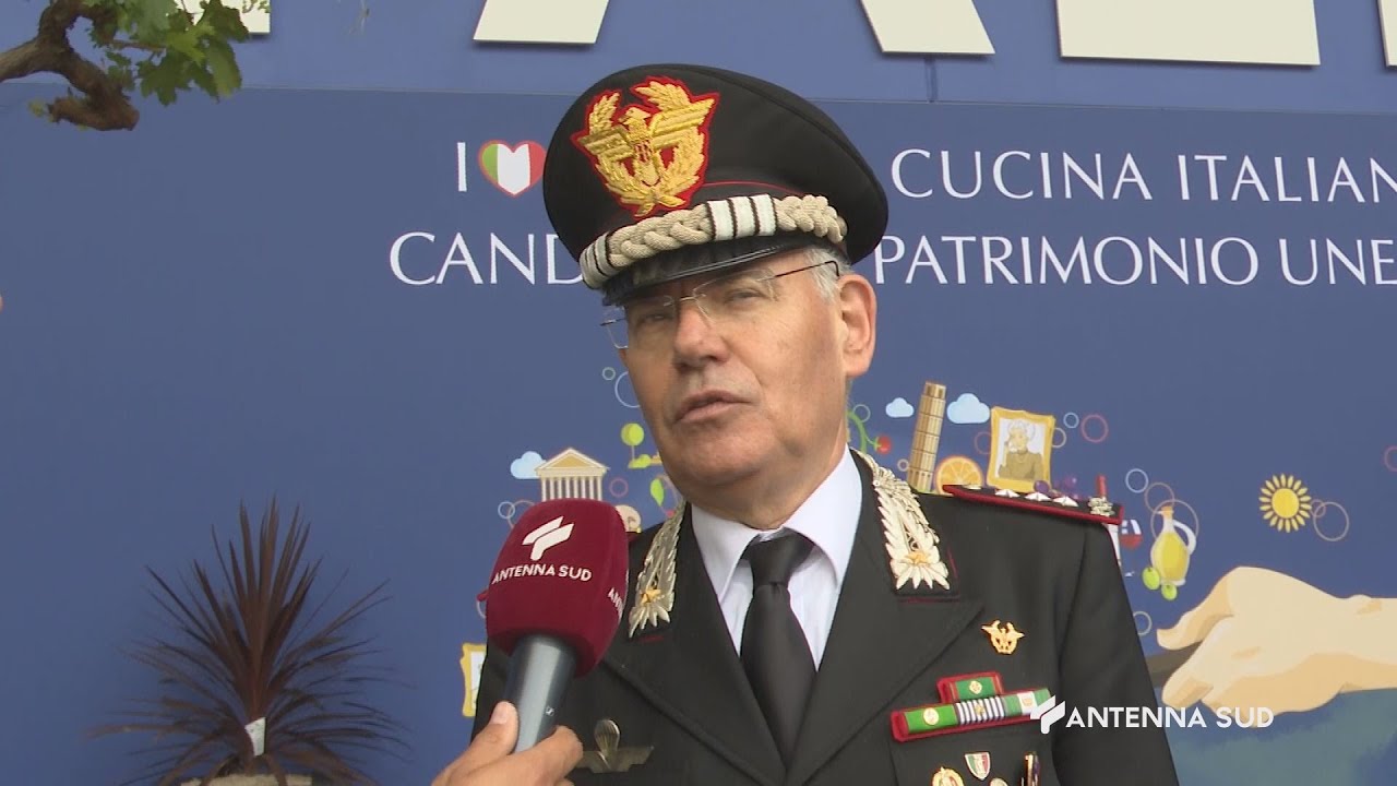 15 APRILE 2024 - VERONA - VINITALY, VISITA DEL GEN. RISPOLI COMANDANTE DEI CARABINIERI FORESTALI