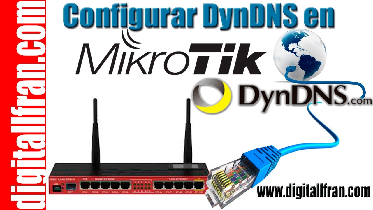 Configurar dominio DynDns en Router Mikrotik a través de Winbox