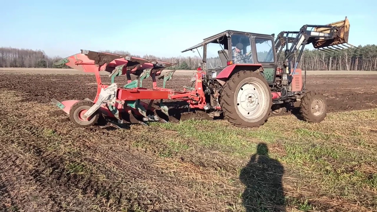 Orka piachu Belarus 82 i Kverneland LD85