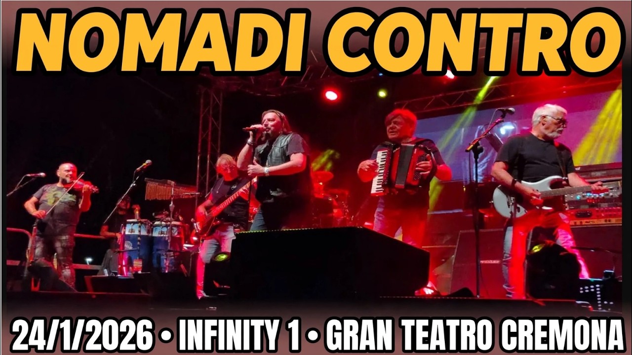 Nomadi - Contro - Cremona 24/1/2026