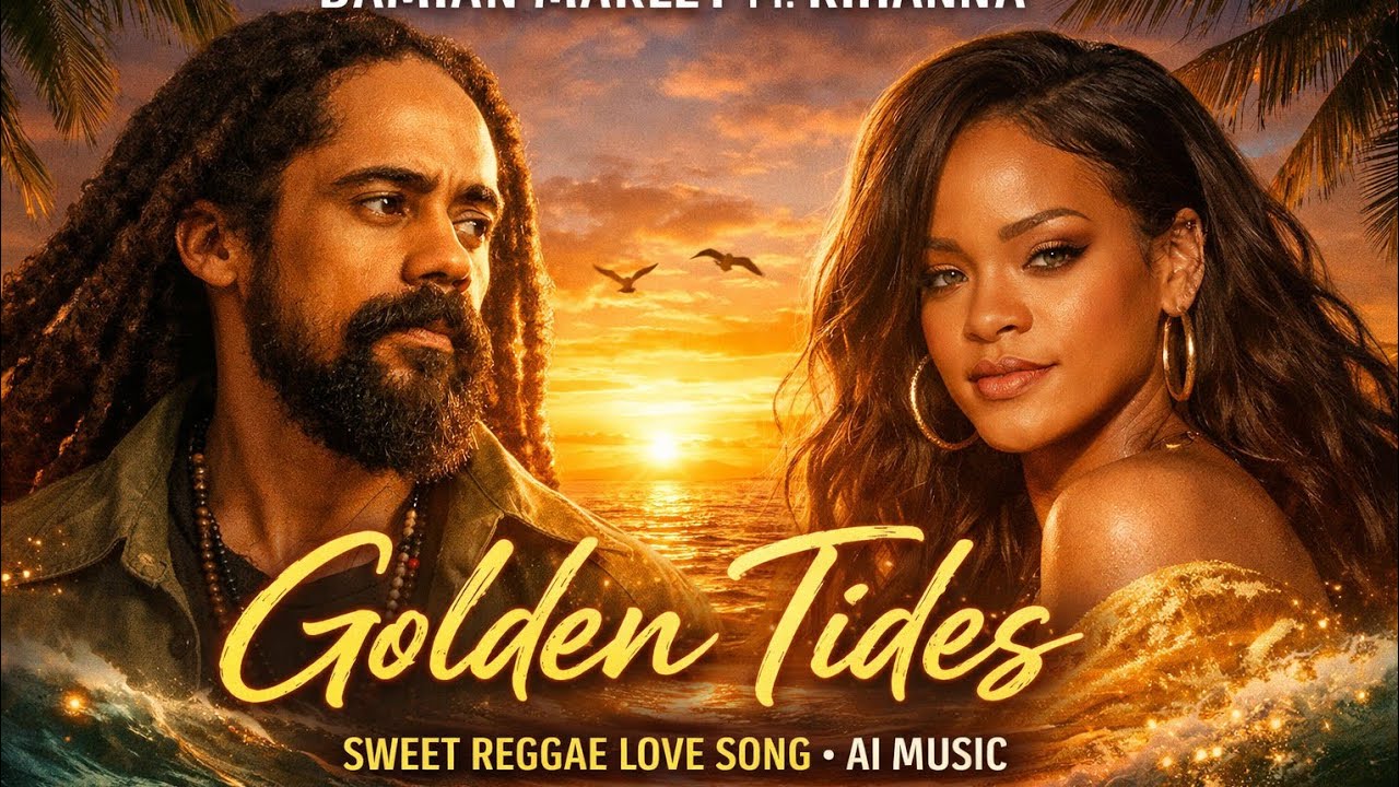 Damian Marley ft. Rihanna – Golden Tides 🌊  (Official AI Music video)