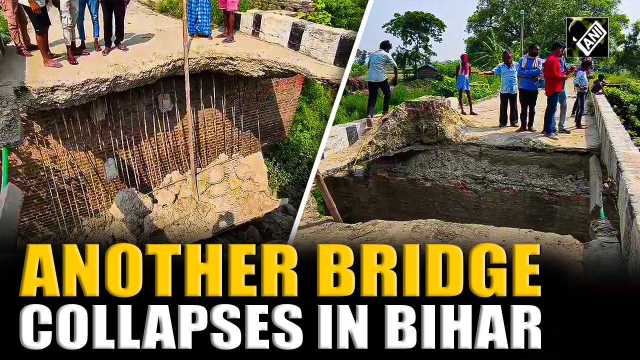 British made bridge collapses in Bihar&rsquo;s Bettiah as locals complain of no repair work since ages