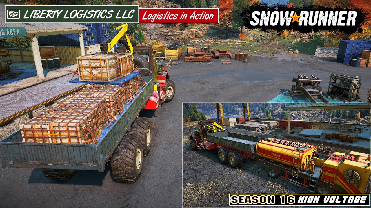 SnowRunner : Sezonul 16 | Washington = Liberty Logistics LLC : Logistics in Action