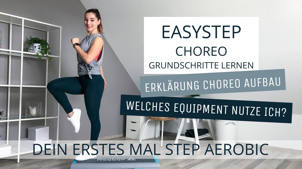 Dein erstes mal Step Aerobic?! Tipps // Equipment // Aufbau einer Choreo // Outtakes