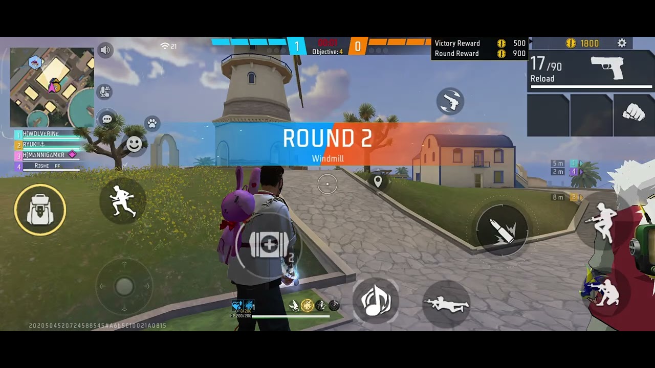 Insane Rush & Perfect Aim Highlights#viral #freefire #video 