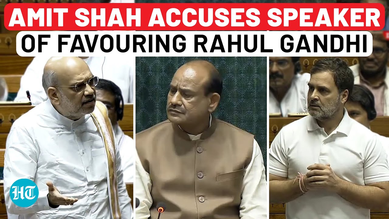 Rahul Gandhi Vs Amit Shah In Lok Sabha Over ‘Hindu’ Remark; Home Minister’s Big Appeal To Speaker