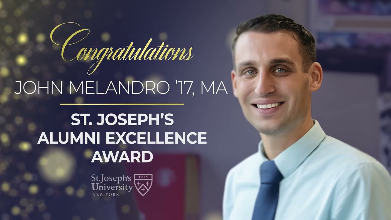 2025 St. Joseph's University, New York: Esse Non Videri Gala Awards: John Melandro