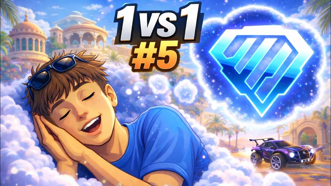 On est si PROCHE du DIAMANT en 1V1 !! Rocket League 1v1 - #5