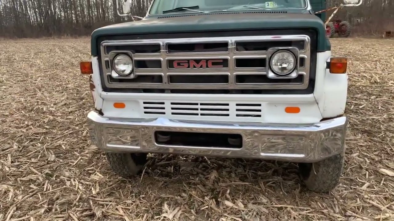 1976 GMC C60 большой блок, прогулка