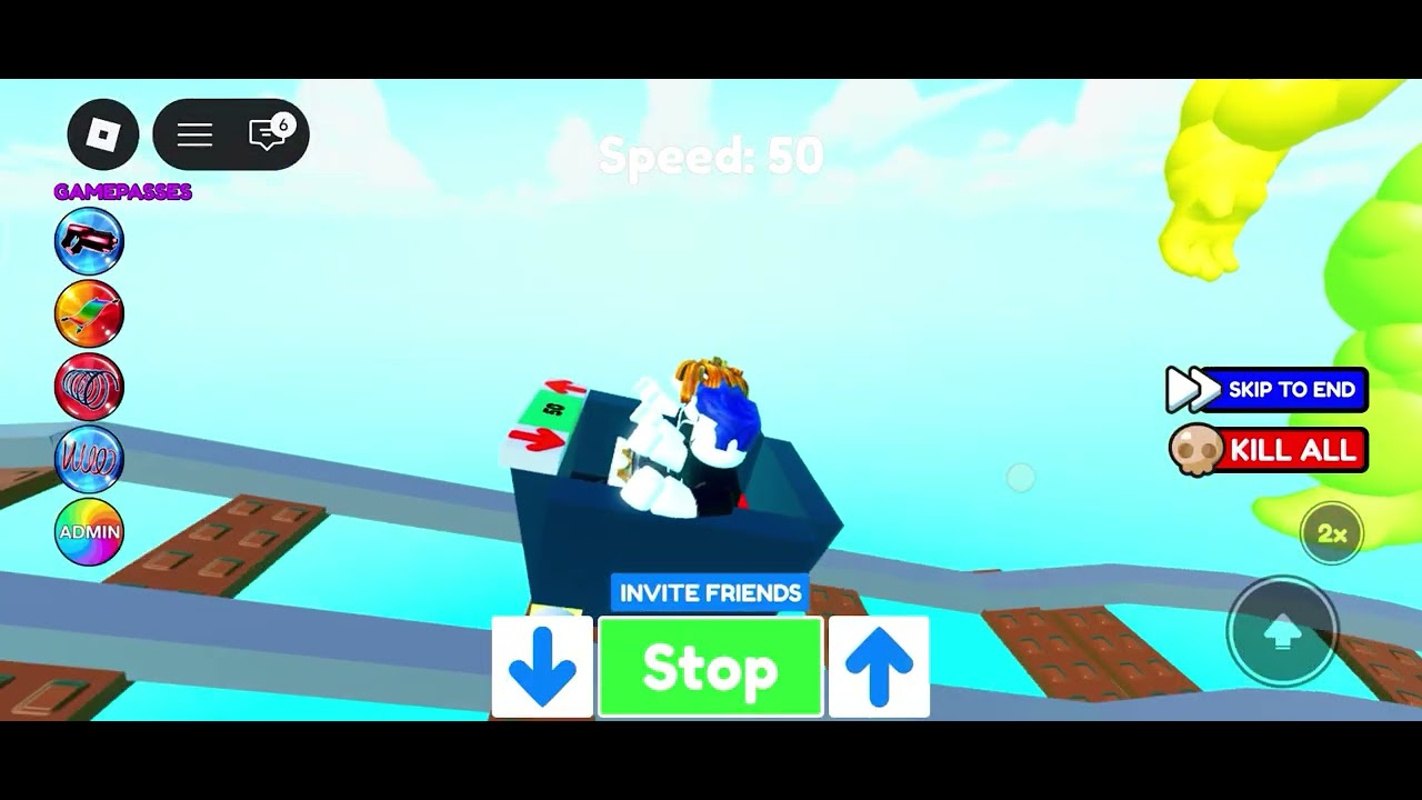 Cart ride in roblox