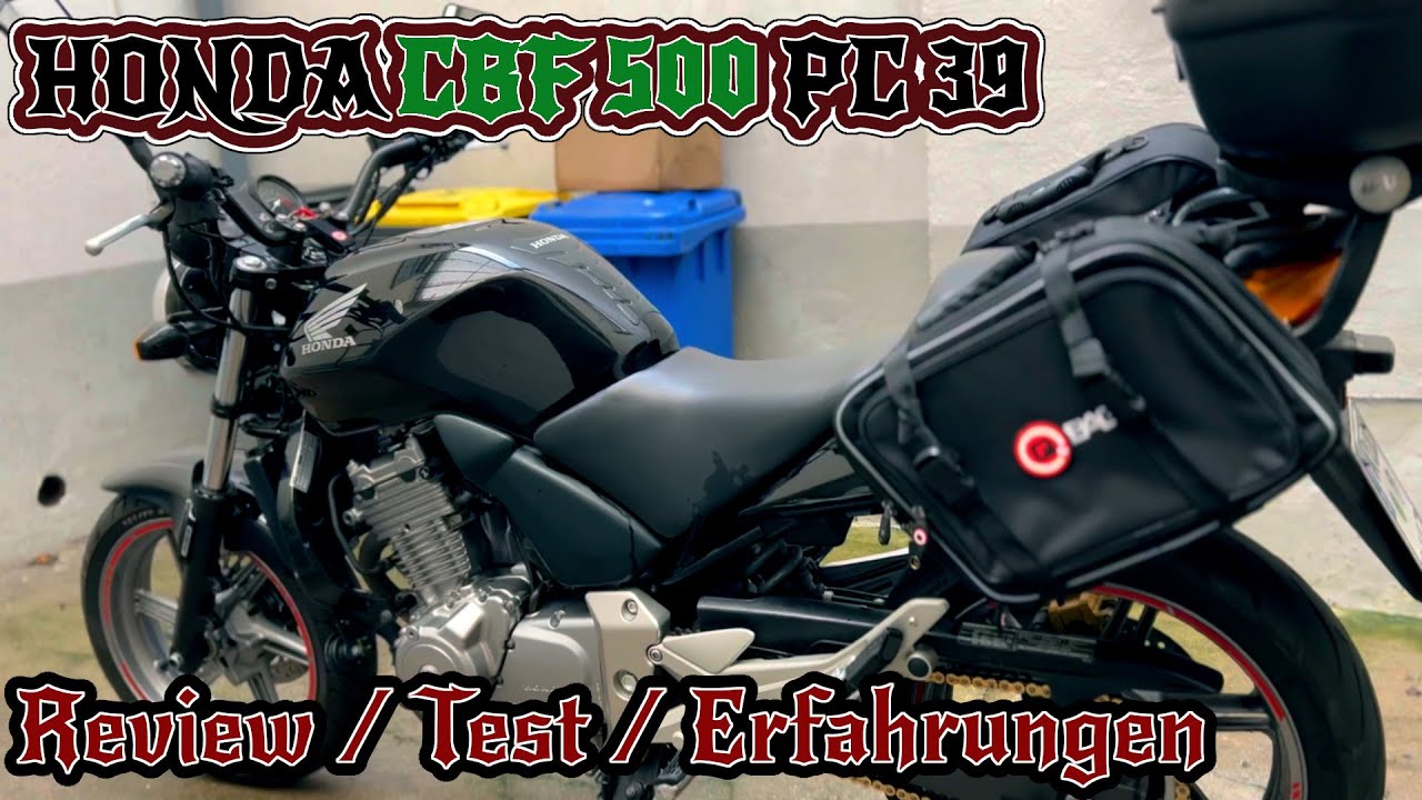 🔥HONDA CBF 500 PC 39 - REVIEW/TEST🔥