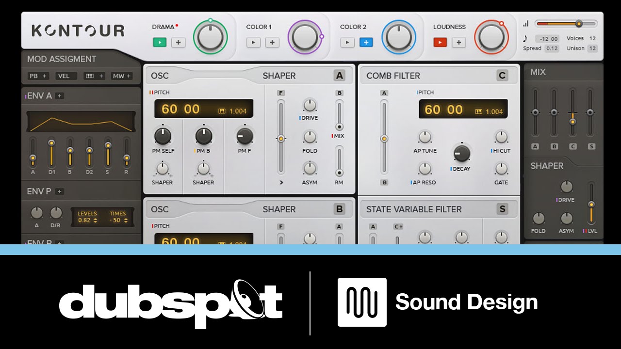 Native Instruments Komplete 10 w/ Matt Cellitti: Ep 5. Kontour Synthesizer Tutorial Pt 2
