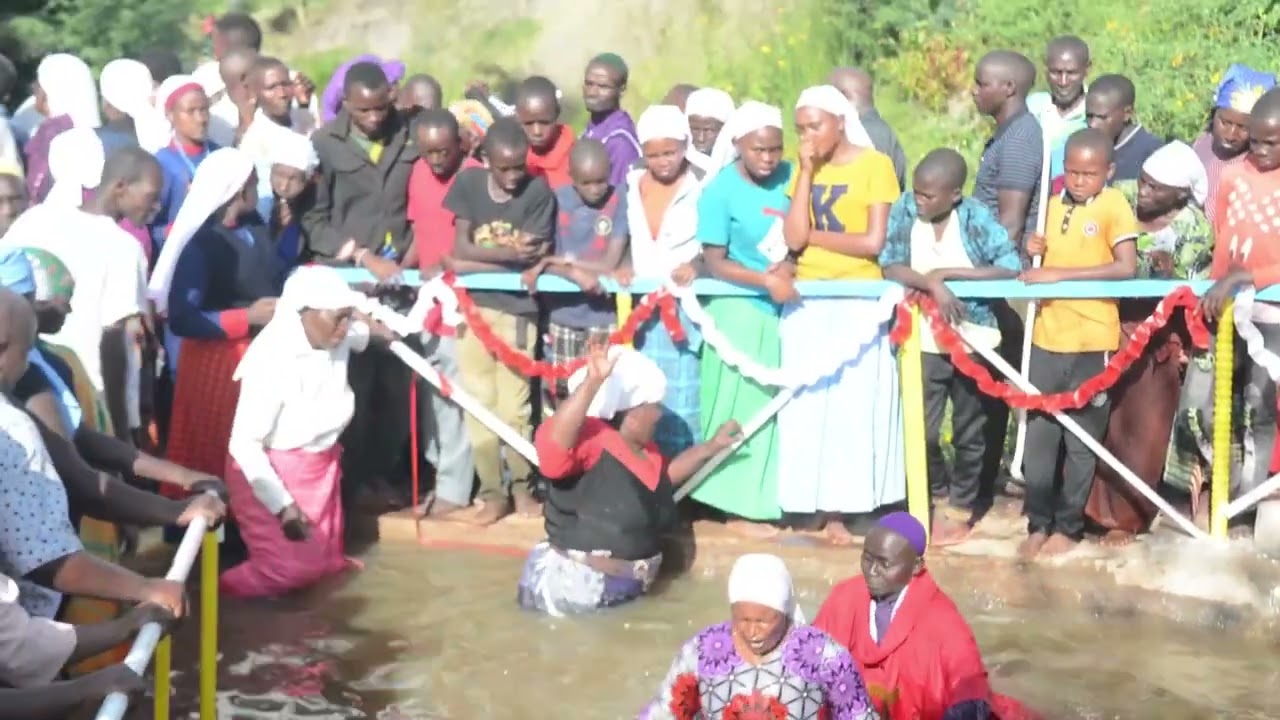 UCCM BAPTISM AT RIVER JORDAN KENYA Part 4