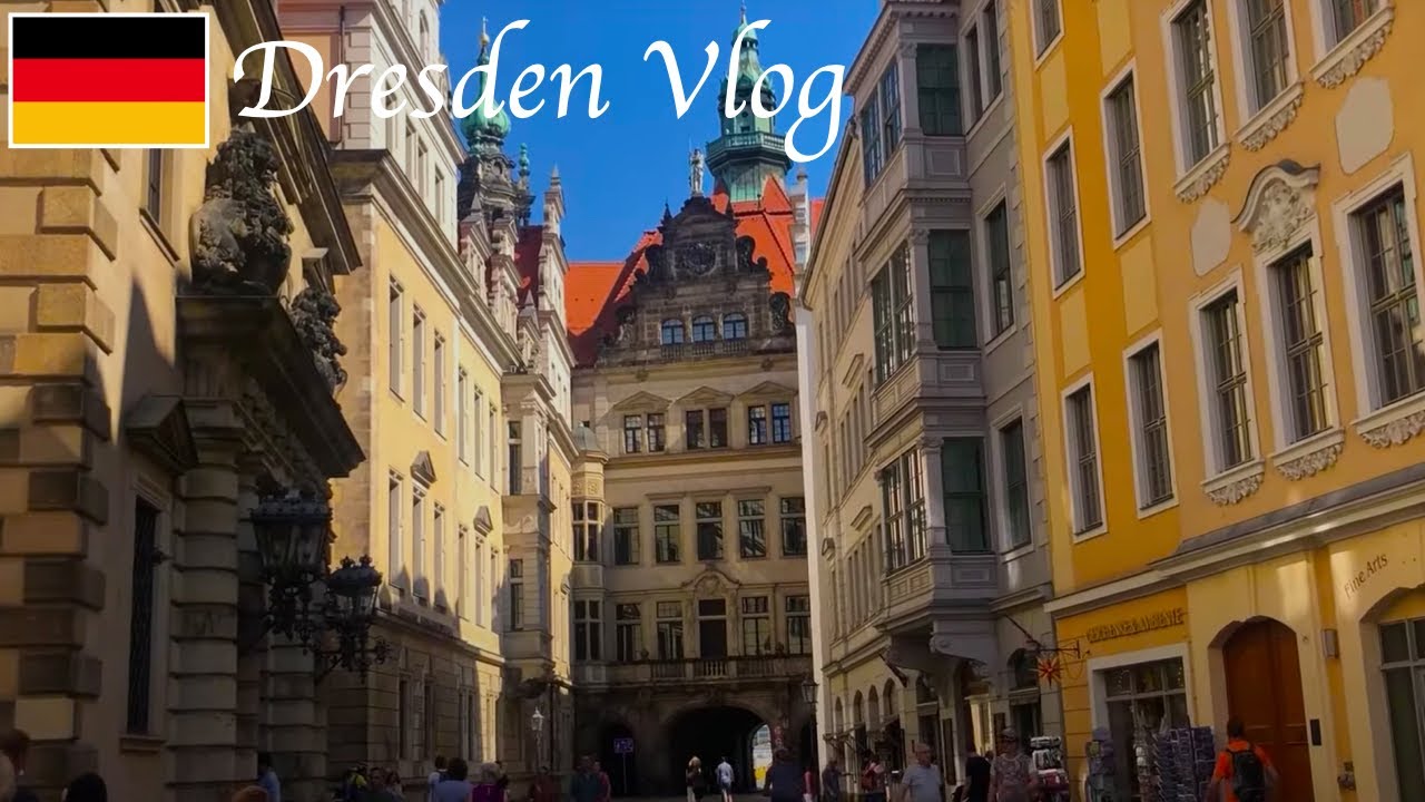 【海外旅行】ドイツ・東の街ドレスデンに行ってきました！まるでディズニーシーでした！🐭 🇩🇪