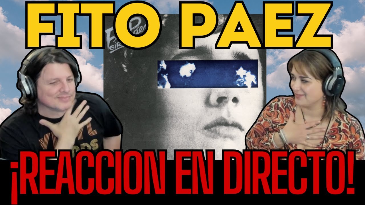 ¡Qué obra maestra! FITO PAEZ - Giros | PAREJA Gringa & Aleman REACCIONAN por primer vez!