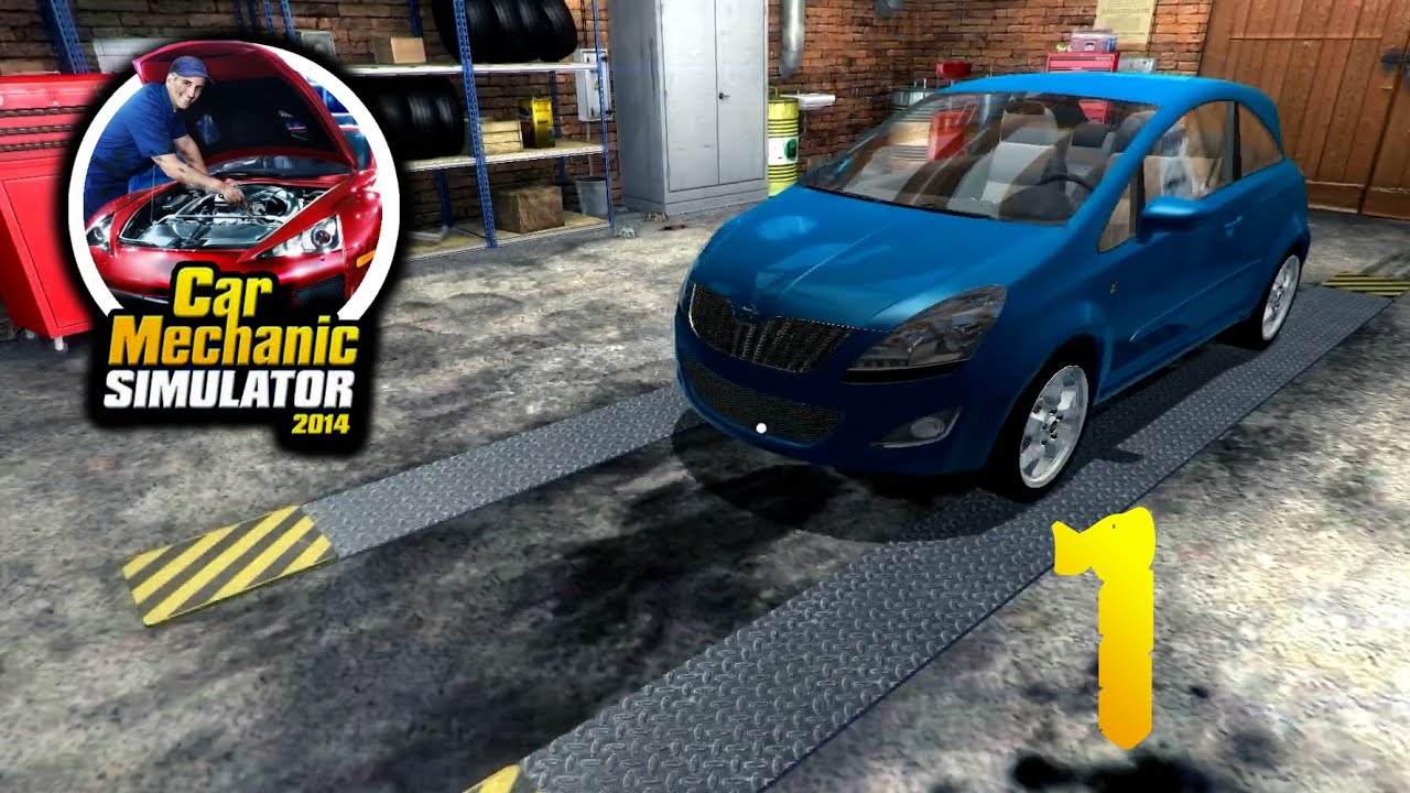 Car Mechanic Simulator 2014 ➤ Первый ремонт ➤ Прохождение #1