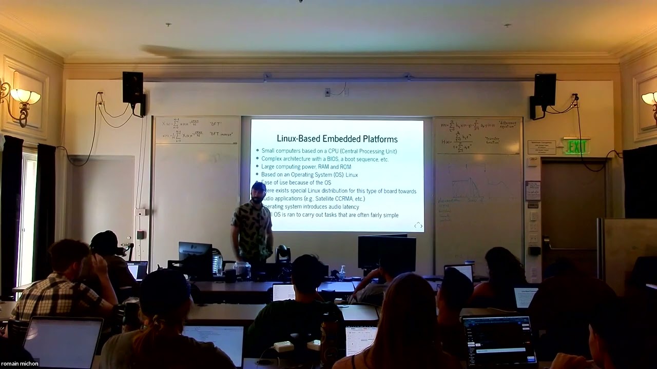Music 250a 2023 - Overview of Embedded Systems for Low-Latency Audio DSP