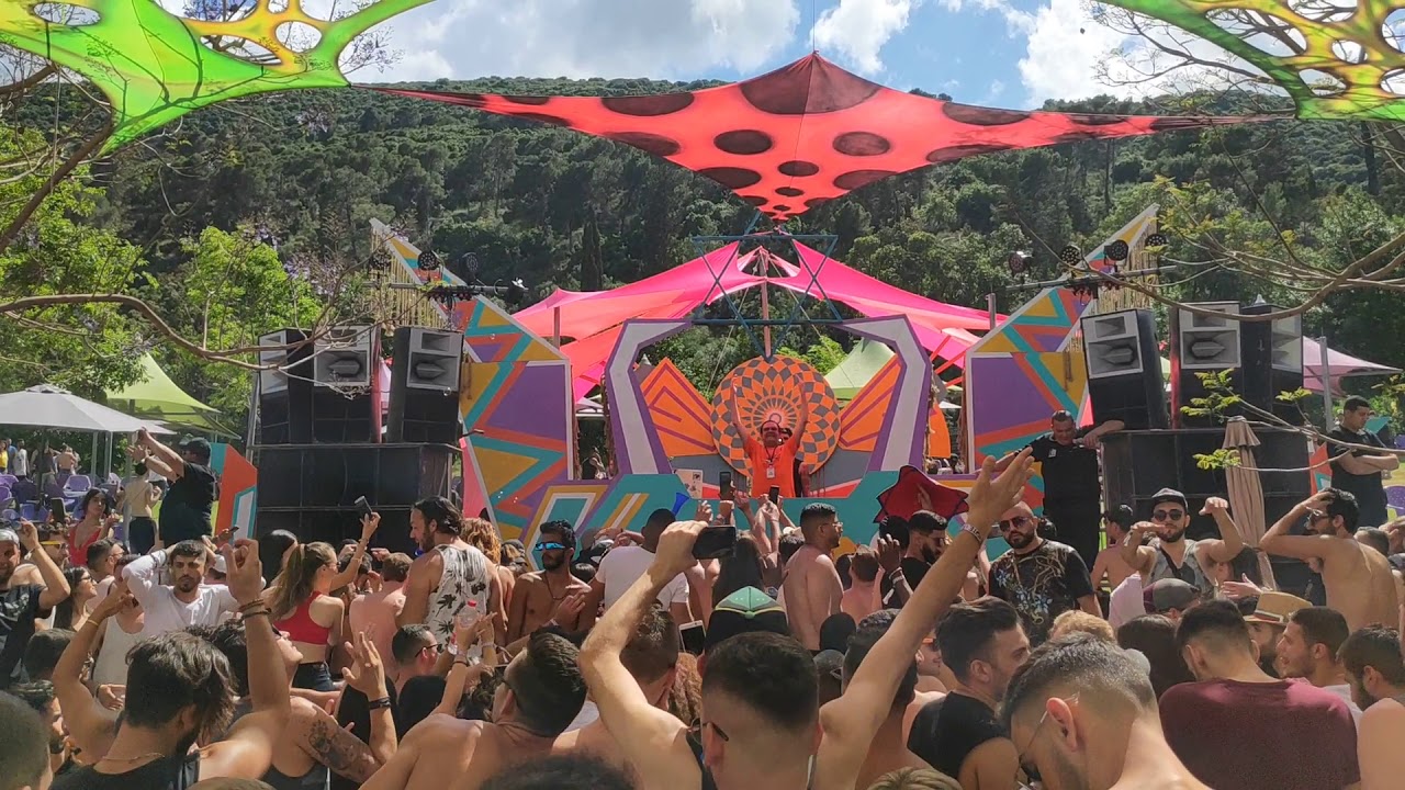 Juan healing the people on Independence day in Israel 2019